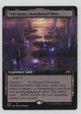 Takenuma Abandoned Mire (Extended Art) Magic: Kamigawa: Neon Dynasty NEO #505