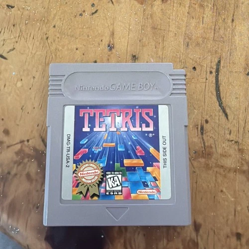 Tetris Nintendo Game Boy 1989 Authentic Gameboy Game Tested Fast Shipping!