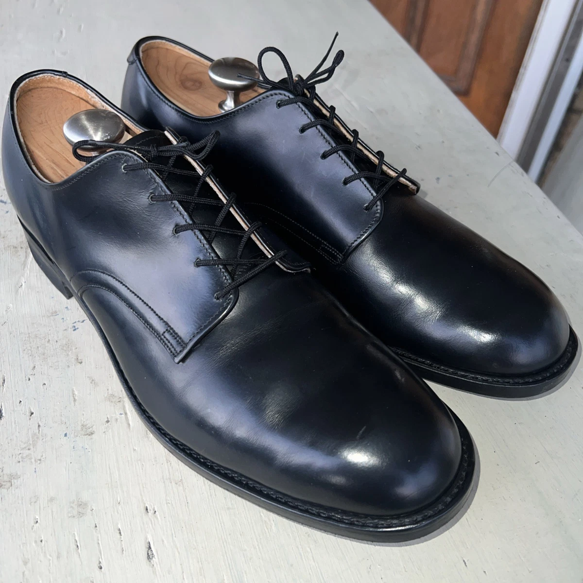 Craddock-Terry US Military Dress Oxford Shoes 1985 11.5R Vintage NOS craddock terry shoes | eBay main image 2