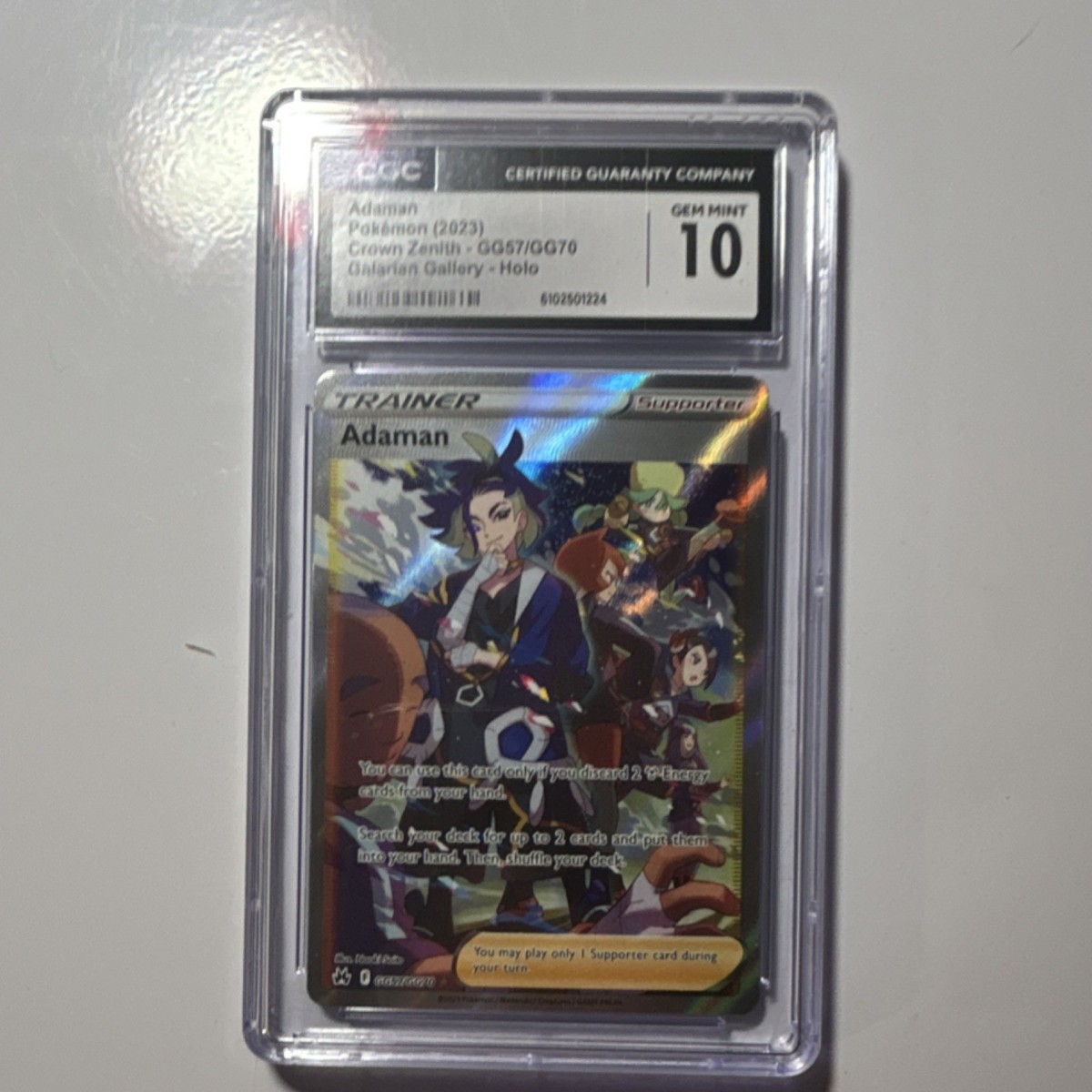 adaman pokemon card crown zenith Adaman #GG57 Prices | Pokemon Crown Zenith