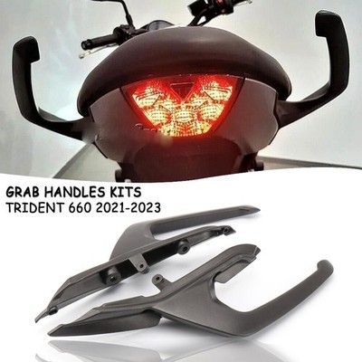 Passenger Rear Roll Bar Grab Handles Kit For Triumph Trident 660 2021-2023 2022