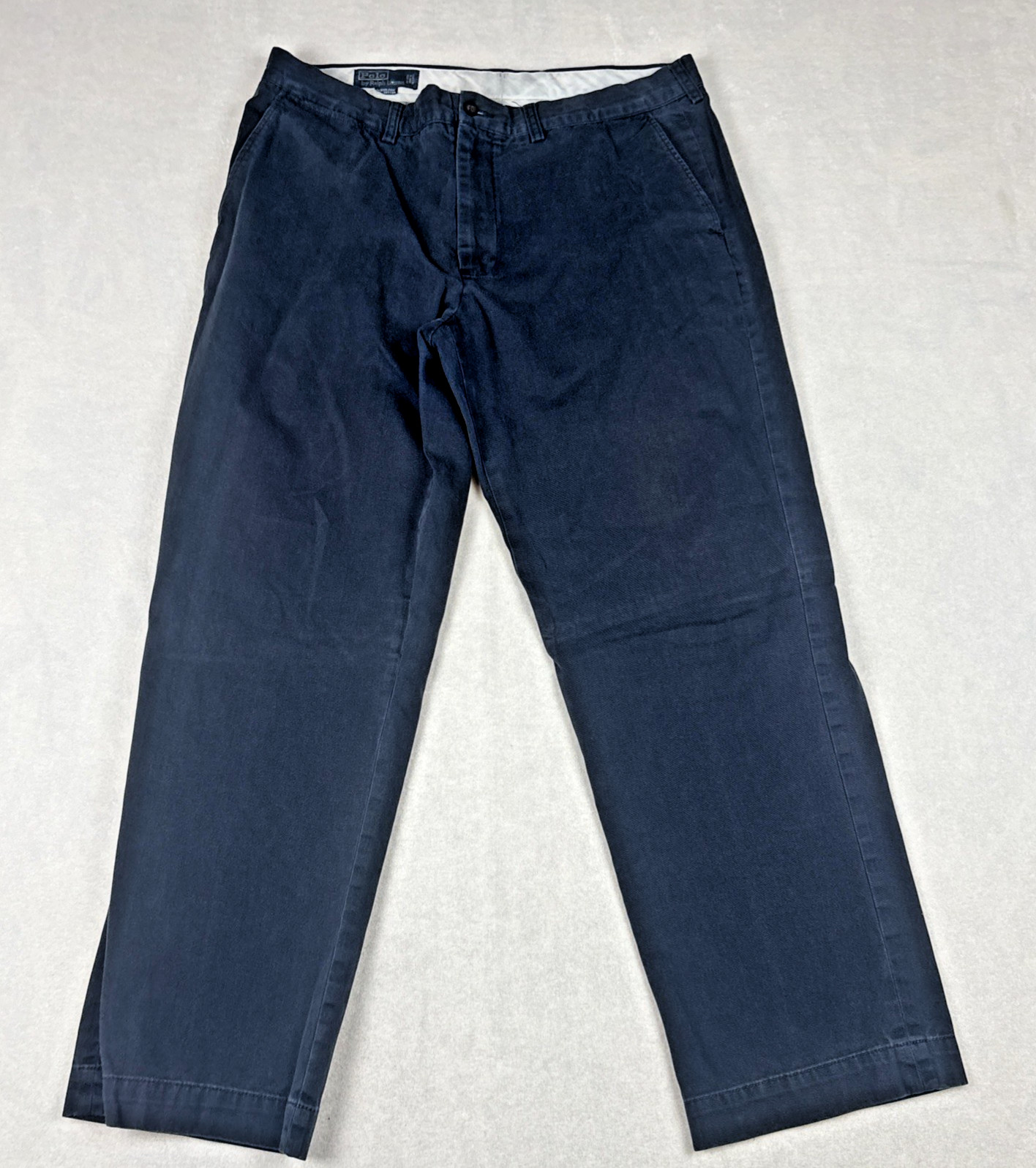 Polo Ralph Lauren Preston Pant Straight Chino Men's 36x30 Navy Blue