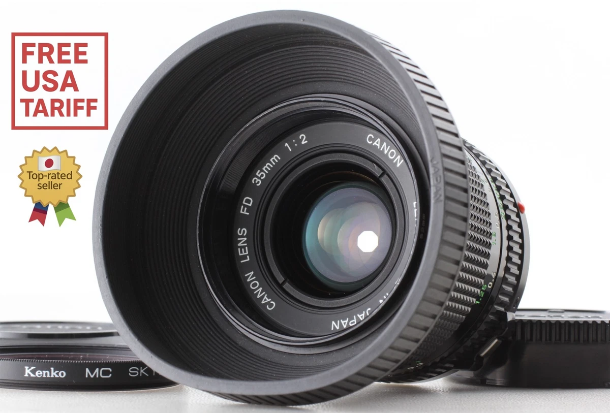 Canon FD 35mm f/2 Camera Lenses for sale | eBay