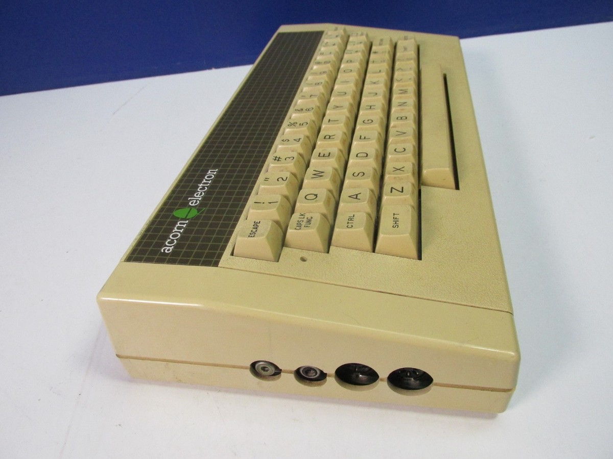 WORKING vintage BBC ACORN ELECTRON VIDEO COMPUTER SYSTEM CONSOLE
