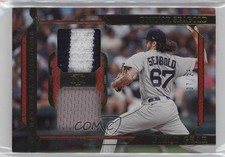 2022 Panini National Treasures Field Gear Duals 7/25 Connor Seabold #FG-CS 4f5