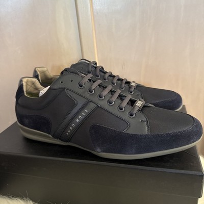 Boss Hugo Boss NEW Spacit Navy Blue 13 Men s Sneakers 