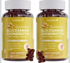 Glucosamine Chondroitin MSM + Collagen - Extra Strength Joint Support Supplement