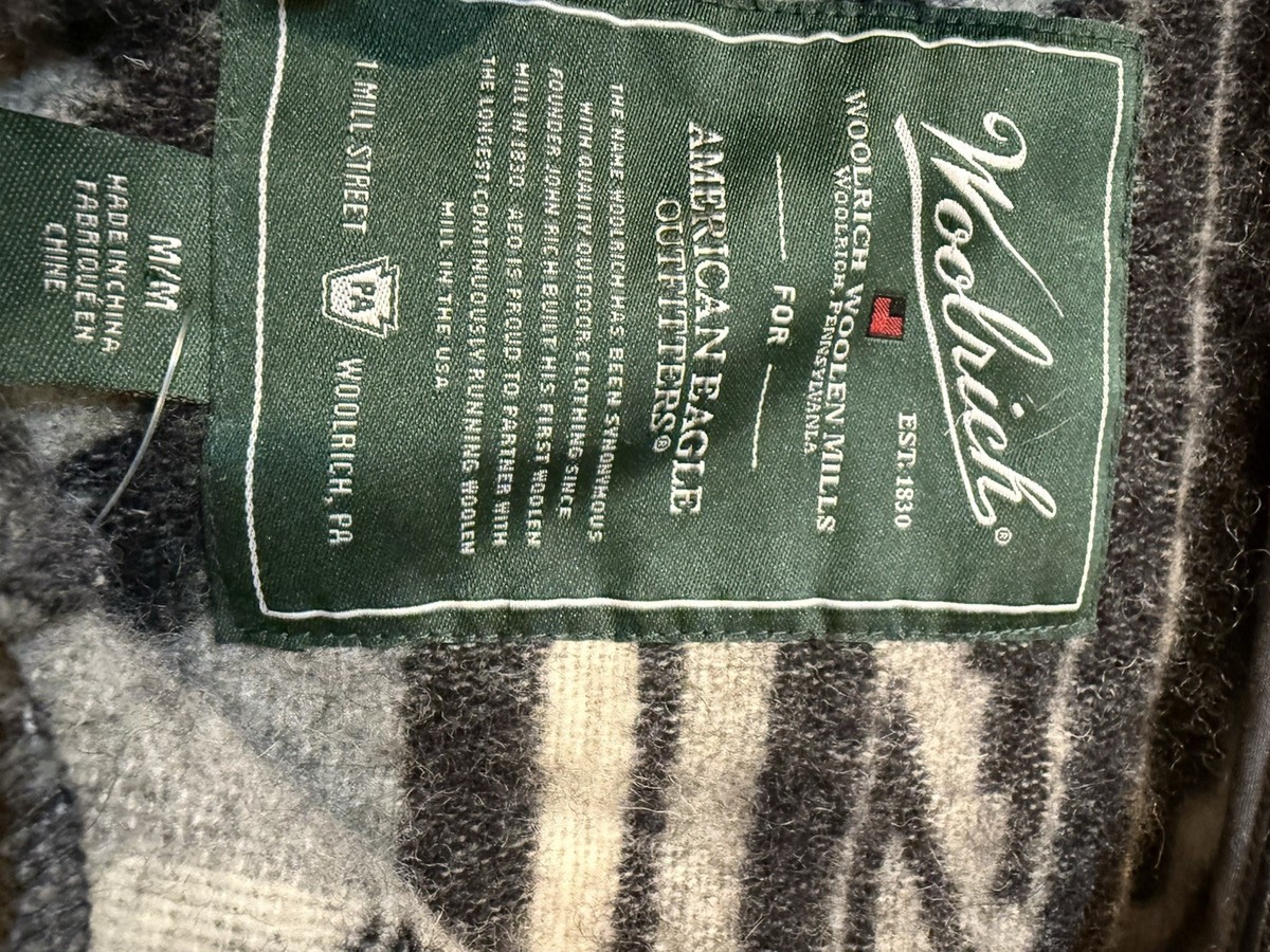WOOLRICH BOILED WOOL PULLOVER HOODIE. Medium.  Preowned. Excellent View 4
