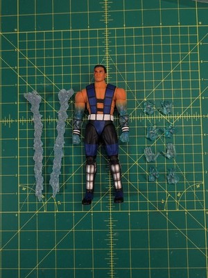 Storm Collectibles Mortal Kombat Sub-Zero Unmasked w/Ice Effects