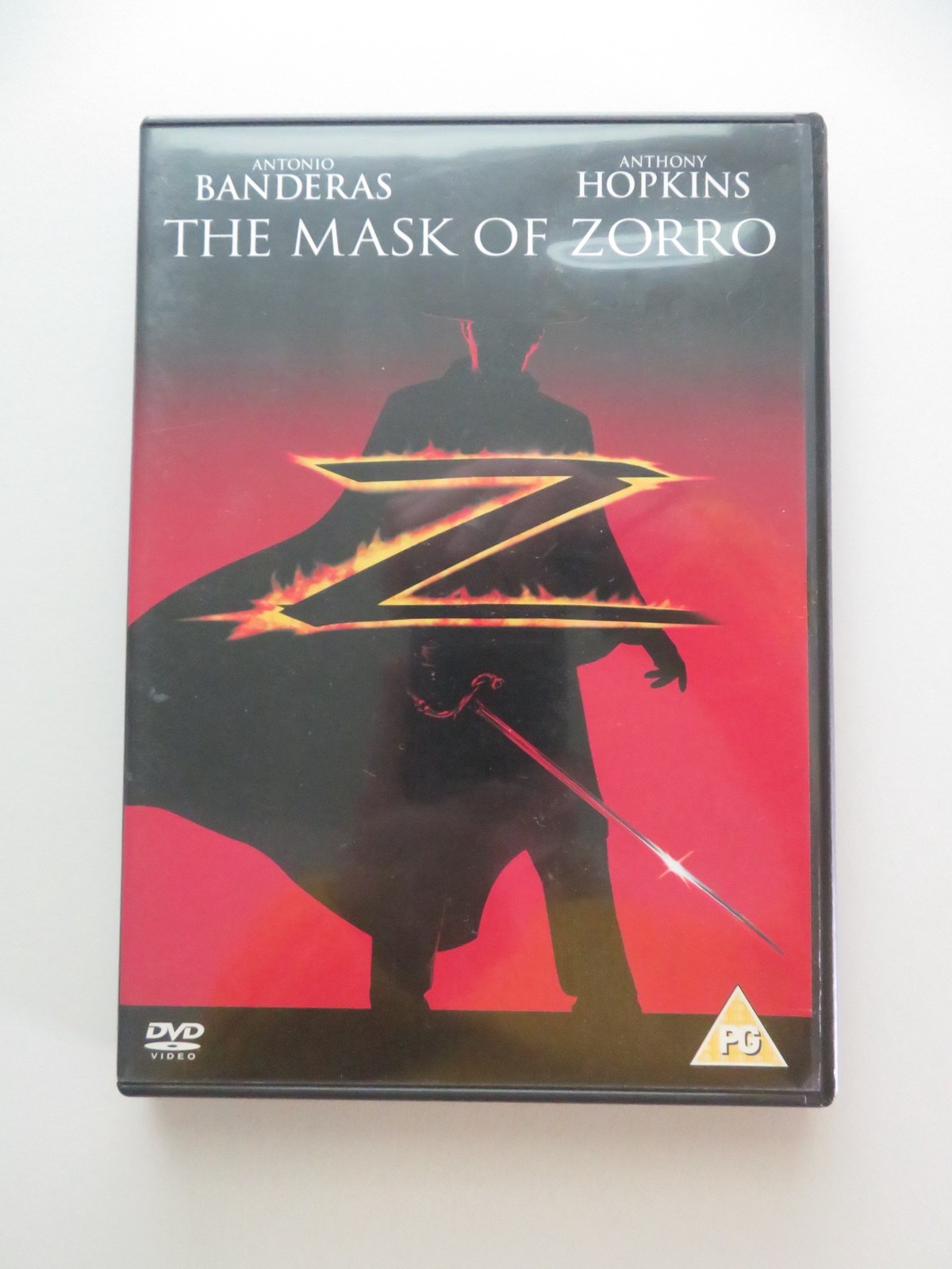 THE MASK OF ZORRO - B (DVD) ANTONIO BANDERAS ANTHONY HOPKINS 1998 REGION 2