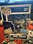 Funko Pop! Solo Leveling Sung Jinwoo #2037 EE Exclusive 9500 Pieces W/ PROTECTOR