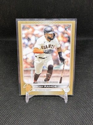 2022 Topps Update #US17 Heliot Ramos Gold #/2022