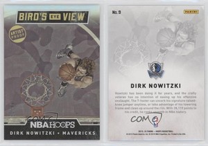 2015 Panini NBA Hoops Bird's Eye View Artist Proof Holo /99 Dirk Nowitzki #9 HOF