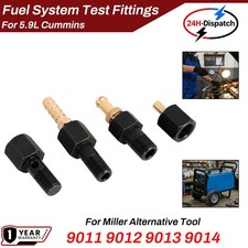 4pcs For Miller Alternative Tool 9011 9012 9013 9014 Fuel System Test Fittings