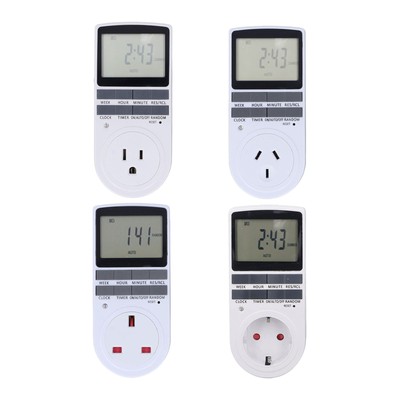 Timer Outlet Digital Intelligent Energy Saving Flame Retardant High Power Timing