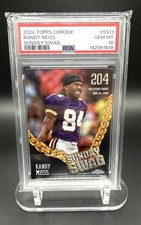 2024 Topps Chrome Randy Moss PSA 10 POP 1, “Sunday Swag”