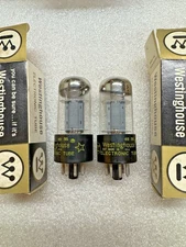NOS NIB Westinghouse 12SN7GTA Matching Pair Preamp Tubes