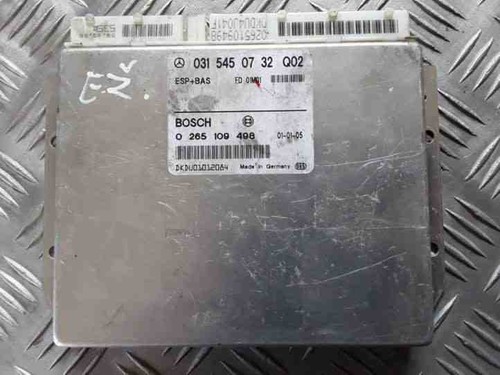 MERCEDES-BENZ E W210 ABS Steuergerät 0265109498 0315450732Q02 2.20 25452618