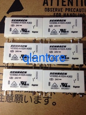 10PCS V23092-A1024-A301 SCHRACK Relay 24VDC 6A 5pins *ll