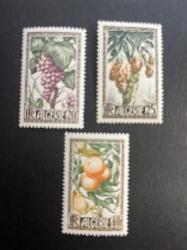 1950 Algeria Sc. 229-31 MNH Complete Set $13.25