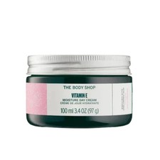 THE BODY SHOP Vitamin E Moisture Day Cream All Skin Type Large Size 3.4oz 100ml