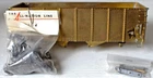 O, Unpainted Brass 2 Bay Hopper Kit w/Trucks and Couplers Parts