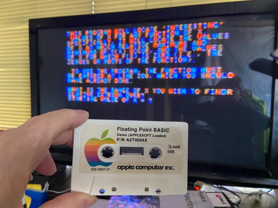 Apple II Tape Software APPLESOFT IIa von Microsoft 1977 - Bild 4 von 4