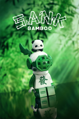Sank Toys Block Builder Chinese Mahjong LEGO Inspired Art Figure LE199 US Seller
