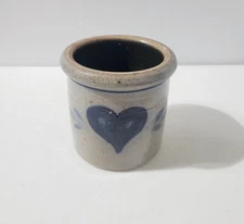 Vintage Rowe Pottery Crock 4.5" X 4.5" *READ*