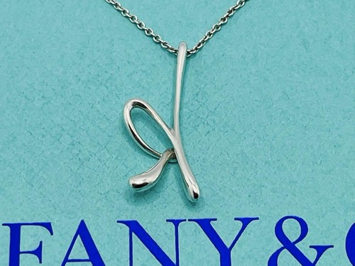 [Near Mint] Tiffany & Co. Anfangsbuchstabe K Anhänger Halskette Peretti Silber 925 - Bild 14 von 17