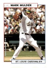 2005 Bazooka #100 Mark Mulder