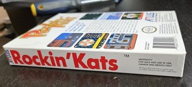 Rockin' Kats (Nintendo Entertainment System, 1991) NES Game/Manual/Box RARE CIB