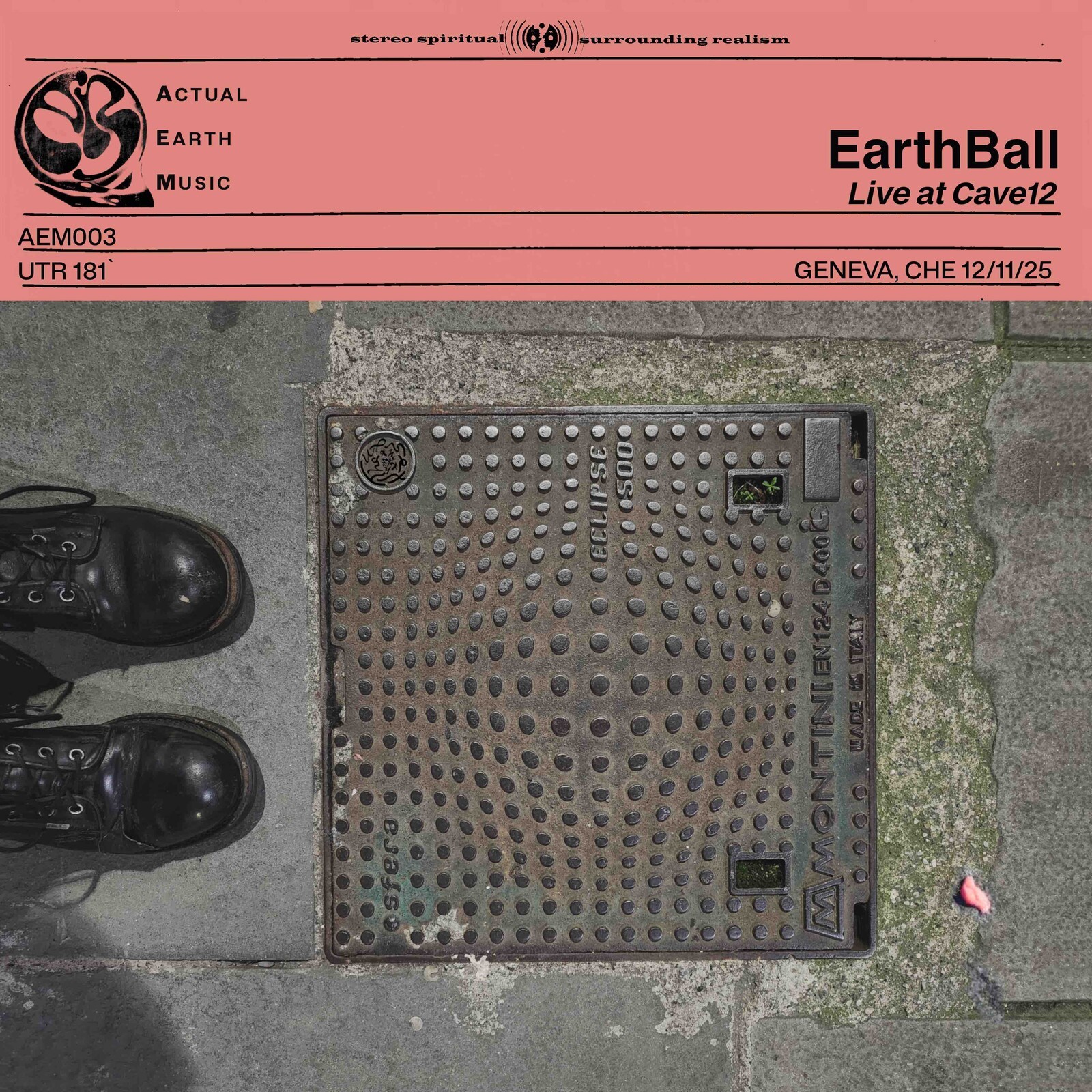 Earthball Actual Earth Music - Volume 3&4 LP Vinyl UTR181 NEW
