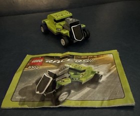 LEGO Racers Tiny Turbos Set: ROD RACER ~ 8302 ~ Retired 2011 ~ 100% Complete