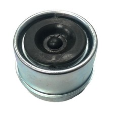 1 One New Aftermarket Replacement Grease Cap with Rubber Plug