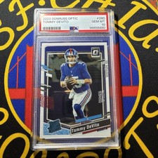 2023 Panini Donruss Optic Base #280 Tommy Devito RC PSA 10 Patriots