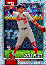 Cesar Prieto RC Sandglitter 2026 Topps Celebration Series 1 Free Shipping #95