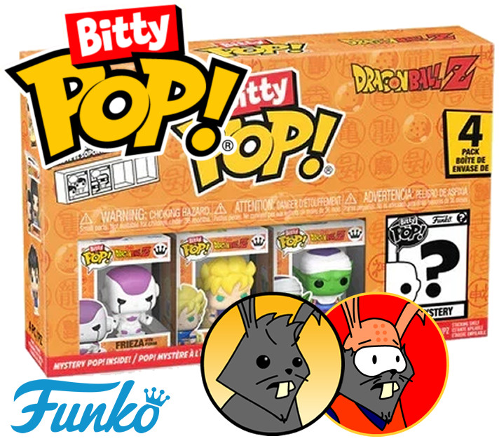 Dragon Ball Z 4-Pack - Frieza Goku Piccolo - Bitty Pop! - Funko Toei - Image 3