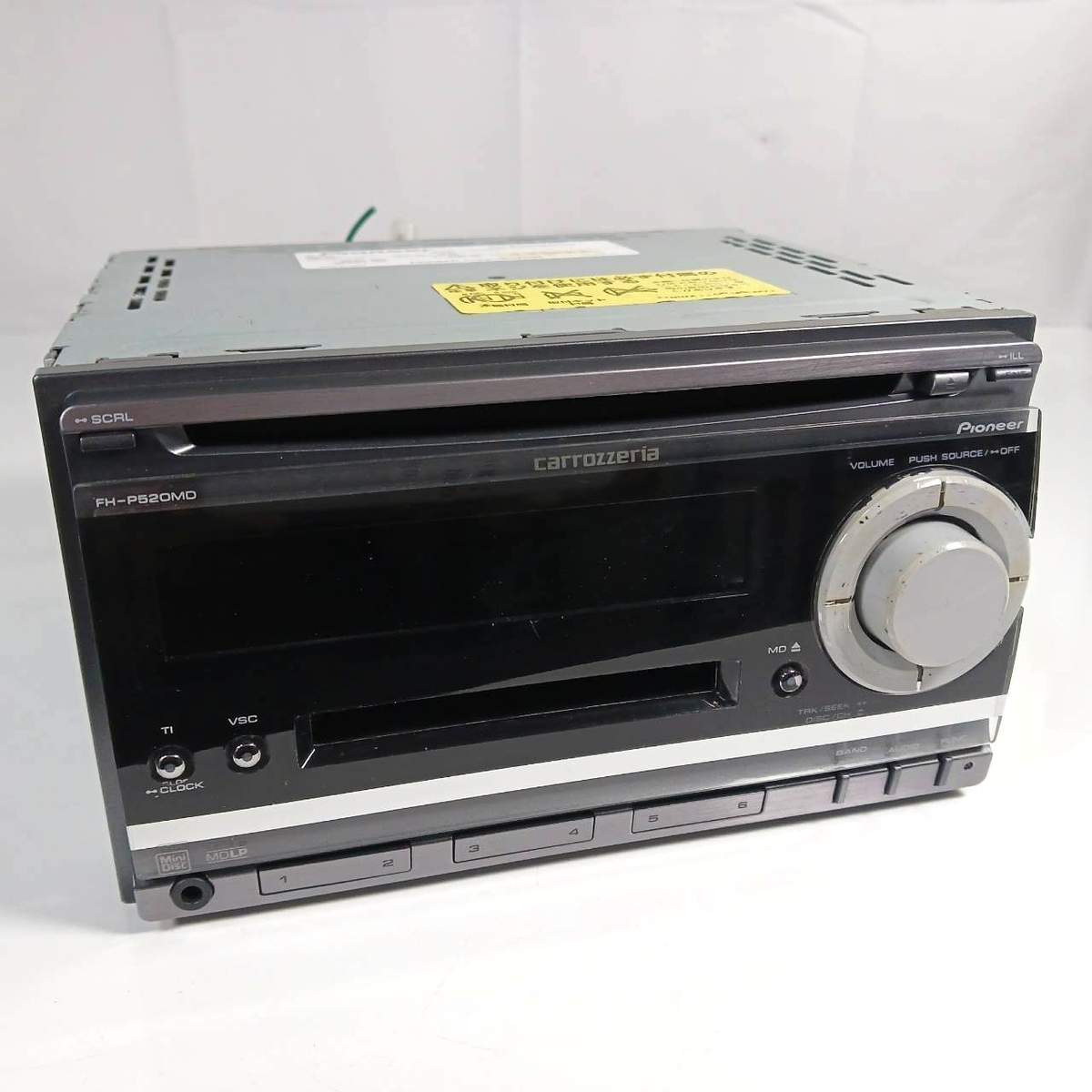 Pioneer Car Audio FH-P520MD Carrozzderia CD MD MP3 2DIN Tested