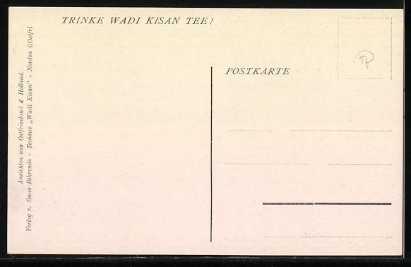 Carte postale d'artiste Johan Georg Gerstenhauer : promenade en calèche sur... 2