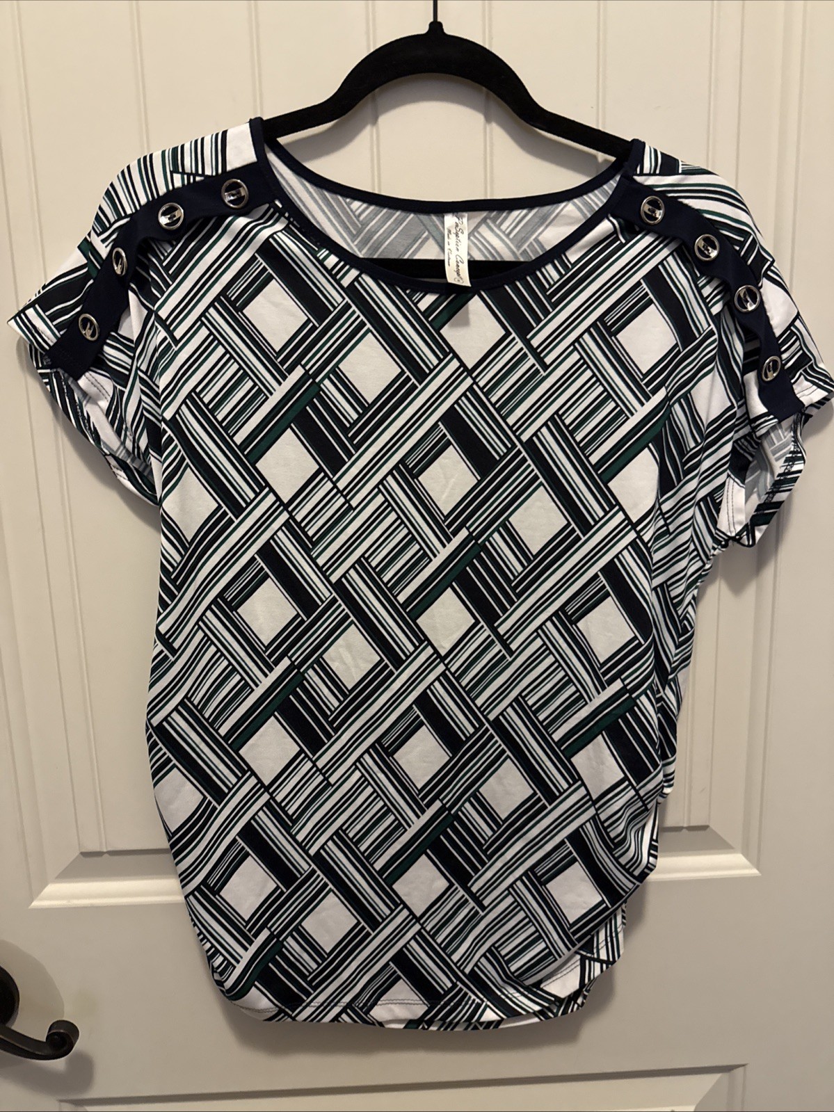 Perception Concepts Size S Patterned Polyester Sp… - image 1