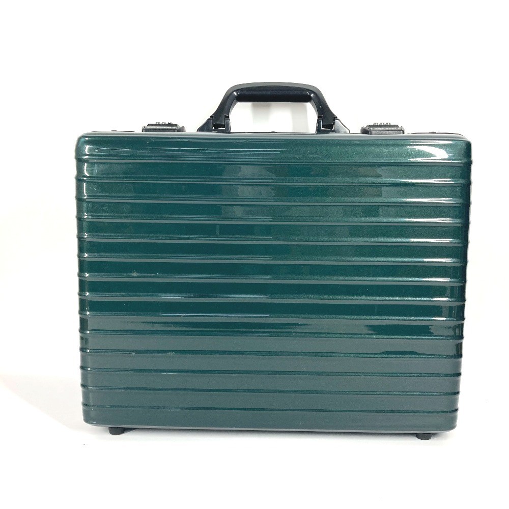 Rimowa Attache Case Green Polycarbonate Briefcase Business