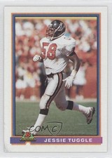 1991 Bowman Jessie Tuggle #19 3a3