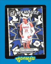 2025 Panini Donruss WNBA - My House Brittney Sykes #18 Blue Press Proof