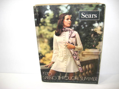 Vintage 1970 Sears Spring Through Summer Department Store Catalog VERY GOOD