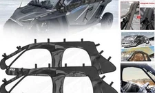  Soft Upper Door, Soft Cab Enclosure Windproof Soft Upper Windows Compatible 