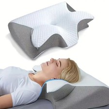 Pain Relief Cervical Pillow  Ergonomic Contour Orthopedic Pillow