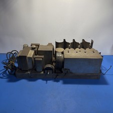 Antique Airline Tube Radio Chassis – Vintage Vacuum Tube Amp – Parts. Read.Photo