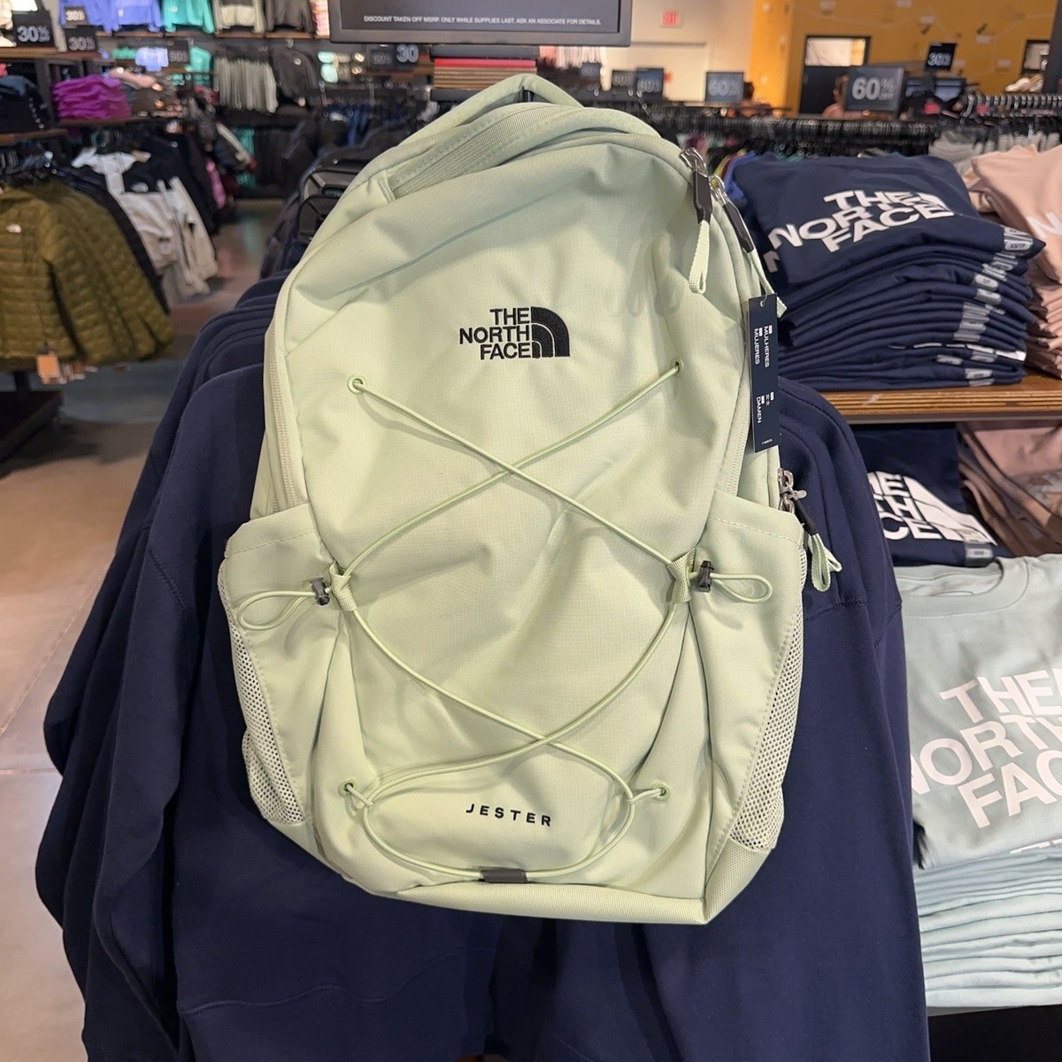 The North Face Nwts W Jester BackPack Misty Sage Jester Backpack | The North Face main image 3