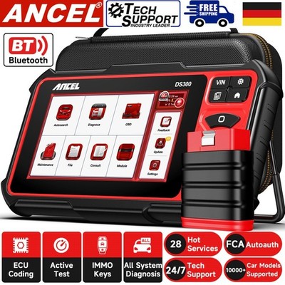 Bidirektionales Diagnosegerät | Bluetooth-OBD2-Scanner, Komplettsystem-Diagnose